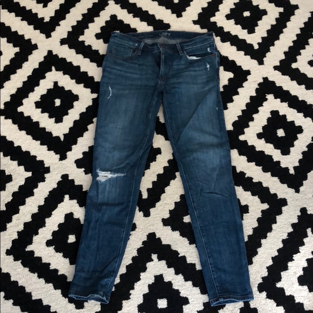 Relaxed skinny jeans